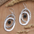 Ohrhänger aus Onyx - Handgefertigte Ohrhänger aus Onyx und Sterlingsilber