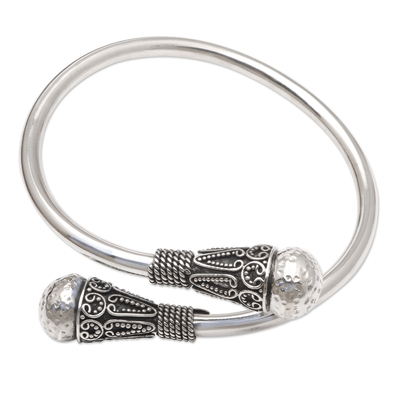 Artisan Crafted Sterling Silver Bangle Bracelet