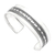 Sterling silver cuff bracelet, 'Hollywood Ending' - Hand Crafted Sterling Silver Cuff Bracelet