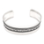 Sterling silver cuff bracelet, 'Hollywood Ending' - Hand Crafted Sterling Silver Cuff Bracelet