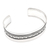 Sterling silver cuff bracelet, 'Hollywood Ending' - Hand Crafted Sterling Silver Cuff Bracelet