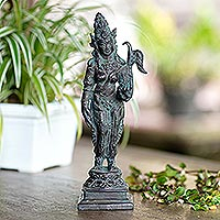 Bronze statuette, 'Dewi Tara' - Hand Made Bronze Goddess Statuette