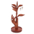 Wood jewelry holder, 'Plucked From Above' - Hand Carved Jempinis Wood Jewelry Holder thumbail