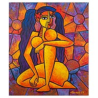 Female Form Cubist Paintings