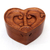 Wood puzzle box, 'Tug of Love' - Artisan Crafted Suar Wood Puzzle Box (image 2e) thumbail