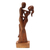 Wood sculpture, 'Ballroom Music' - Hand Carved Balinese Suar Wood Statuette (image 2b) thumbail