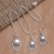 Cultured pearl jewelry set, 'Kind Touch' - Hand Crafted Cultured Pearl Jewelry Set (image 2) thumbail