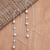 Cultured pearl dangle earrings, 'Moonlit Trellis' - Handmade Cultured Pearl Dangle Earrings from Bali (image 2) thumbail