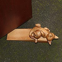 Featured review for Wood door stop, After You