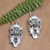 Peridot dangle earrings, 'Majesty of the Garden' - Handmade Peridot and Sterling Silver Dangle Earrings (image 2) thumbail
