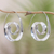 Sterling silver drop earrings, 'Amusement Park' - Hand Made Sterling Silver Drop Earrings (image 2b) thumbail