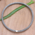 Sterling silver bangle bracelet, 'Hit the Waves' - Hand Made Sterling Silver Bangle Bracelet