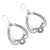 Sterling silver dangle earrings, 'Portrait Gallery' - Handcrafted Balinese Sterling Silver Dangle Earrings