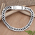Men's sterling silver chain bracelet, 'Cool Twist' - Men's Handcrafted Sterling Silver Chain Bracelet (image 2) thumbail