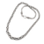 Men's sterling silver chain necklace, 'Power Play' - Men's Sterling Silver Borobudur Chain Necklace (image 2b) thumbail