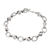 Men's sterling silver chain bracelet, 'Traveling Circus' - Men's Sterling Silver Link Bracelet with Elephant Motif (image 2a) thumbail
