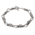 Men's sterling silver link bracelet, 'Fire Breather' - Men's Handmade Sterling Silver Link Bracelet (image 2a) thumbail