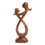 Wood statuette, 'Infinite Feeling' - Artisan Crafted Suar Wood Statuette from Bali (image 2d) thumbail