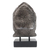 Cement statuette, 'Two Faces of Buddha' - Handcrafted Cement Buddha Statuette from Java