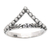 Sterling silver band ring, 'Crown of Insight' - Fair Trade Sterling Silver Ring thumbail