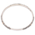 Gold-accented bangle bracelet, 'Glimmer in Your Eye' - Hand Crafted Gold-Accented Bangle Bracelet (image 2c) thumbail