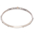 Gold-accented bangle bracelet, 'Glimmer in Your Eye' - Hand Crafted Gold-Accented Bangle Bracelet (image 2d) thumbail