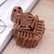 Wood puzzle box, 'Bare Bones' - Handmade Suar Wood Puzzle Box with Skeleton Motif (image 2b) thumbail