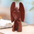 Wood sculpture, 'Fairy Mother' - Angel Themed Wood Sculpture (image 2) thumbail