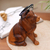 Wood eyeglasses holder, 'Faithful Canine' - Signed Dog Motif Eyeglass Holder (image 2b) thumbail