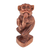estatuilla de madera - Estatuilla de mono de madera de suar tallada a mano