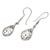 Sterling silver dangle earrings, 'Bloom Into You' - Artisan Crafted Sterling Silver Earrings (image 2b) thumbail