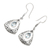 Blue topaz dangle earrings, 'Ocean Breeze' - Balinese Style Blue Topaz Earrings (image 2b) thumbail