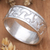 Men's sterling silver band ring, 'Return to Me' - Men's Hand Crafted Sterling Silver Band Ring (image 2) thumbail
