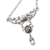 Cultured pearl pendant necklace, 'Rose from Heaven' - Cultured Pearl and Sterling Silver Pendant Necklace (image 2c) thumbail