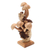 Wood statuette, 'Mushroom Growth' - Hand Carved Jempinis Wood Mushroom Statuette (image 2b) thumbail