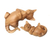 Wood statuettes, 'Follow You' (pair) - Hand Carved Suar Wood Cat Statuettes (Pair) (image 2c) thumbail