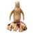 Wood statuette, 'Bachelor Penguin' - Hibiscus Wood Statuette with Penguin Motif (image 2d) thumbail