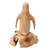 Wood statuette, 'Bachelor Penguin' - Hibiscus Wood Statuette with Penguin Motif (image 2e) thumbail