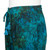 Rayon batik pants, 'Forest Canopy' - Hand-Stamped Turquoise Batik Rayon Jogger Pants (image 2i) thumbail