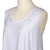 Embroidered sleeveless blouse, 'Bouquet of Flowers' - Hand-Embroidered Sleeveless Rayon Top from Bali (image 2g) thumbail