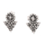 Sterling silver stud earrings, 'Time's Arrow' - Hand Made Sterling Silver Stud Earrings thumbail