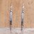 Sterling silver drop earrings, 'Good Feelings' - Handmade Sterling Silver Drop Earrings from Bali (image 2) thumbail