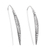Sterling silver drop earrings, 'Good Feelings' - Handmade Sterling Silver Drop Earrings from Bali thumbail