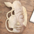Wood mask, 'Underestimated' - Hibiscus Wood Mask with Leaf Motif (image 2) thumbail