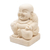 estatuilla de arenisca - Estatuilla de piedra arenisca hecha a mano con motivo de Buda