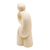 Statuette aus Sandstein - Handgefertigte weibliche Statuette aus Sandstein