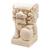 Statuette aus Sandstein - Handgefertigte Löwenstatuette aus Sandstein