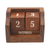 Wood calendar, 'What A Day' - Eco-Friendly Reclaimed Wood Desk Calendar from Bali