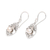 Cultured pearl dangle earrings, 'Sea Shine' - Balinese Cultured Freshwater Pearl Dangle Earrings