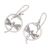 Sterling silver dangle arrings, 'Dragonfly Idyll' - Artisan Crafted Sterling Silver Earrings